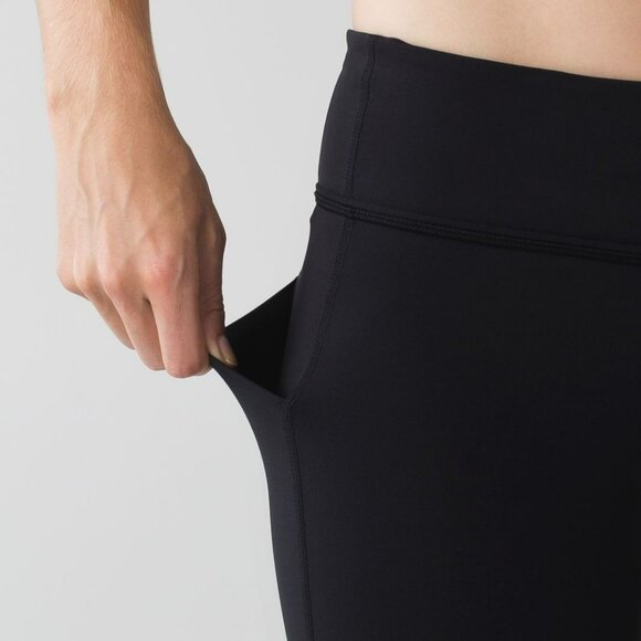 Lululemon Pace Rival Crop *22", Black (early release), size 6 - READ - Picture 3 of 15